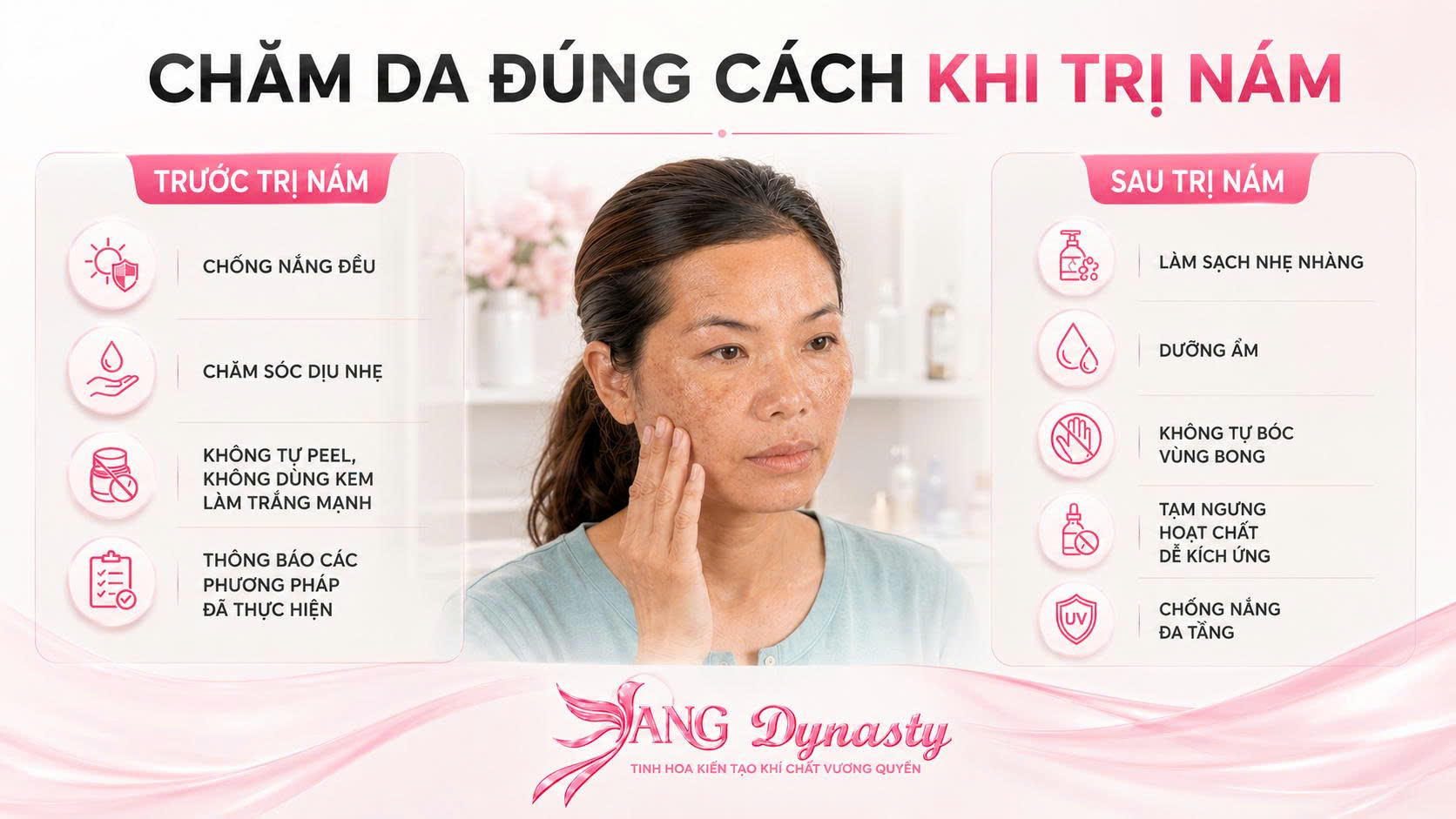 Trị Nám Da