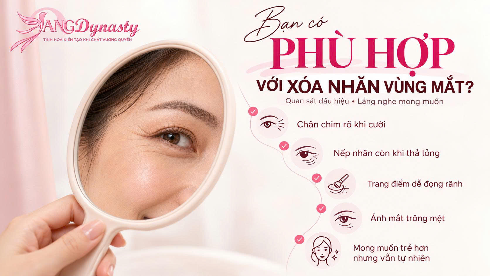 Xoá Nhăn Vùng Mắt Xoá Nhăn Vùng Mắt